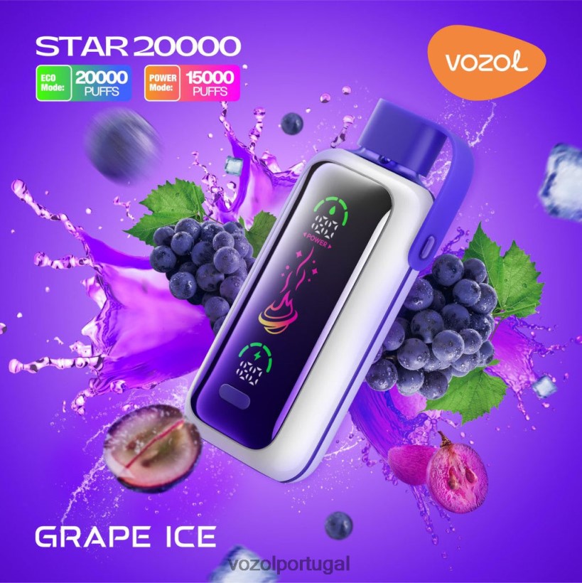 VOZOL Review - VOZOL STAR 20.000 FDV8Z69 gelo de uva