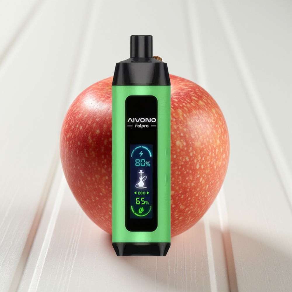 Aivono AIM FATPRO 22000 Puffs Duas Maçãs Recarregável 28ml 0.6ohm Dual Modes