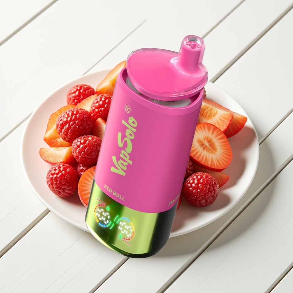 VapSolo Triple 30000 Puffs Descartável Sabor Red Bull 40ml Tipo-C