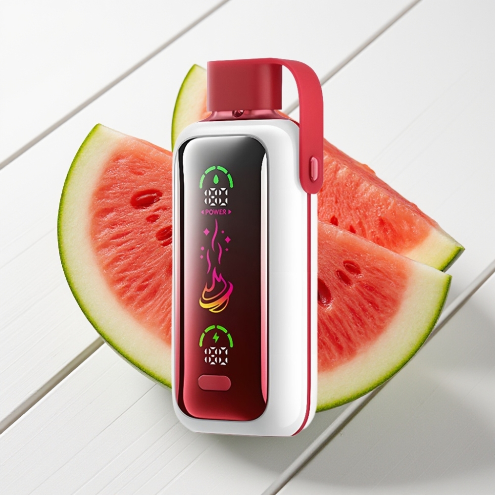VOZOL Star 20000 Puffs Vaporizador Descartável Melancia Gelo com Tela HD 2.2" e Bateria 650mAh