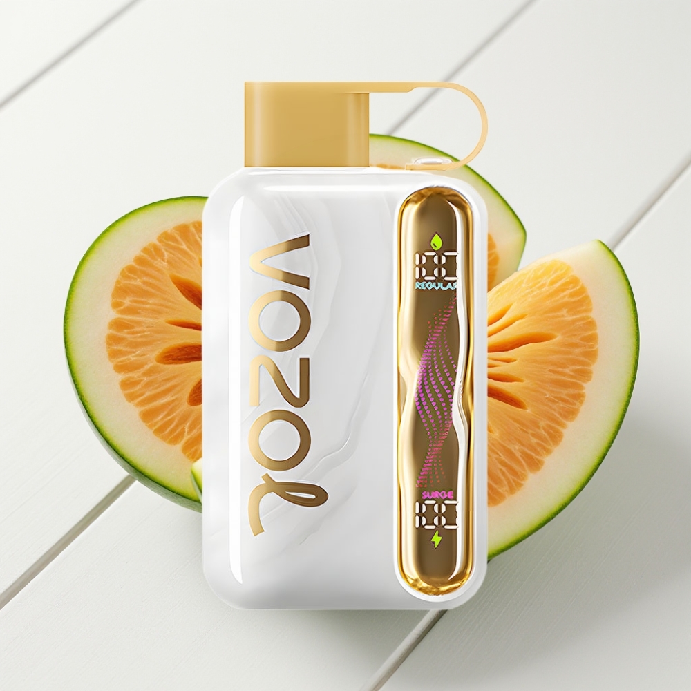 VOZOL STAR 40000 Puffs Vape Chiclete de Melão Bateria 1000mAh Nicotina 20/50mg/ml Tipo-C