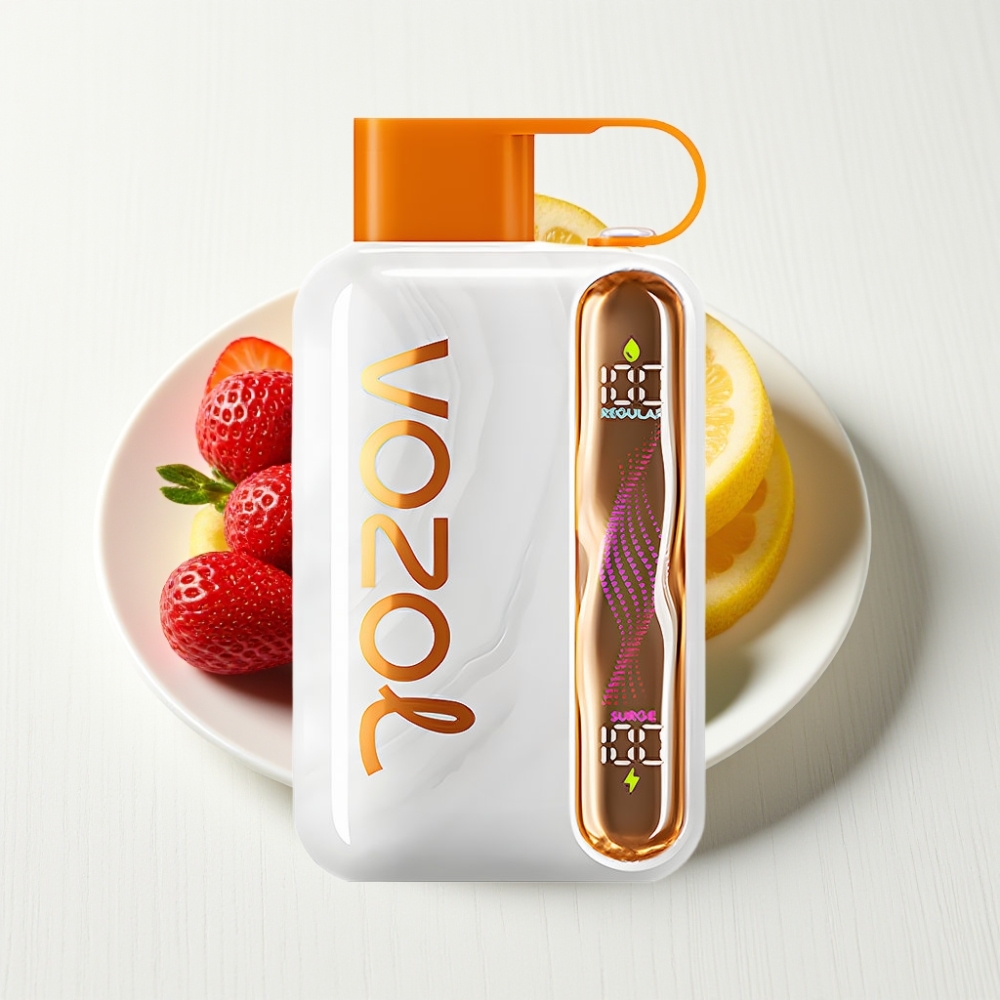 VOZOL STAR 40000 Puffs Vape Descartável Morango Kiwi - 1000mAh, Tipo-C, 20/50mg/ml