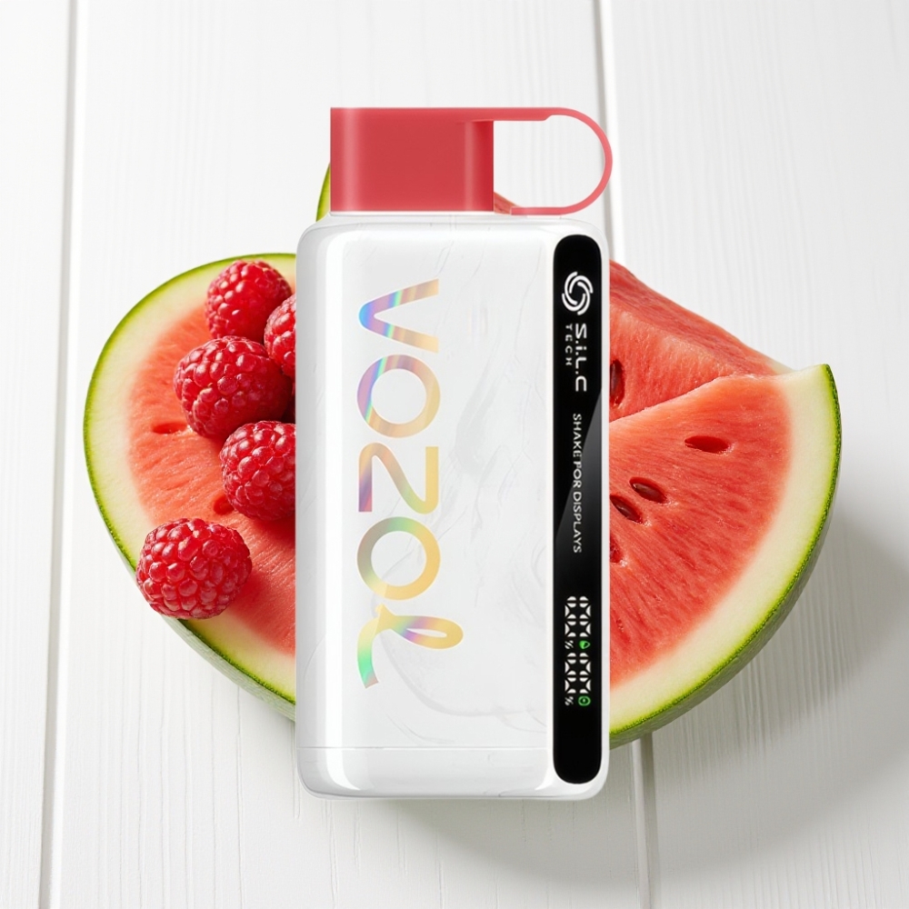 VOZOL STAR 9000/12000 Disposable Vape Framboesa Melancia - S.i.L.C TECH, 650mAh, Reciclado